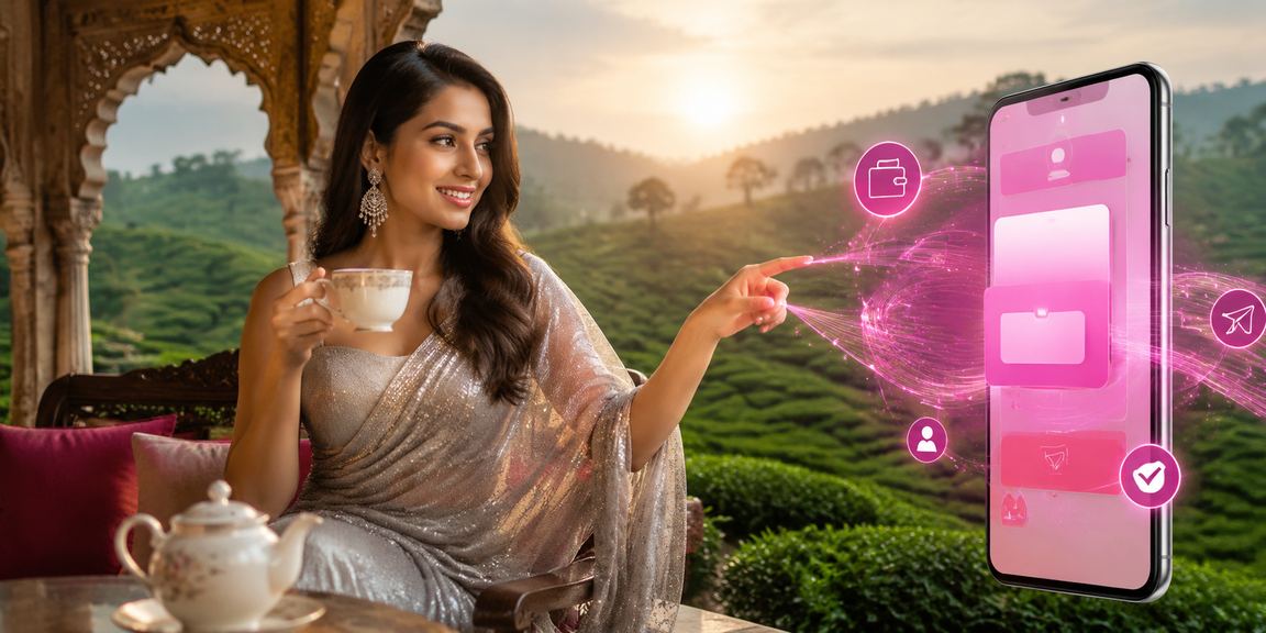 সিলেটে চা বাগানে মোবাইল পেমেন্ট