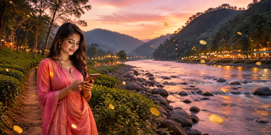 সিলেটে চা বাগানের পাশে মোবাইলে nagod77 ভিআইপি পয়েন্ট চেক